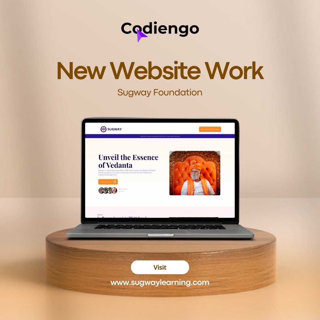 Sugway – NGO with LMS and Website